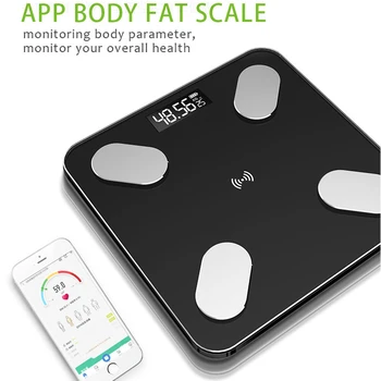 Body Fat Scale Scară Greutate De Uz Casnic De Măsurare Cantar Electronic De Grăsime Scară Precisă Corpul Scară