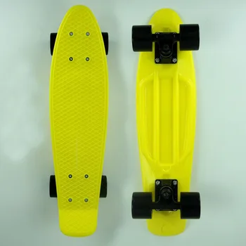 Bomboane de Culoare pentru Copii Penny Board Street Mini Cruiser Skateboard Moda Sport Exercițiu Complet Asamblate de Pește Banana Placi