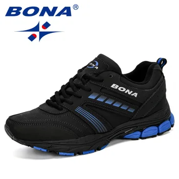 BONA 2019 Barbati Rularea Pantofi Sport Barbati Formatori de Jogging în aer liber Homme Zapatos Corrientes Verano De încăltăminte într-Curs Pour Hommes