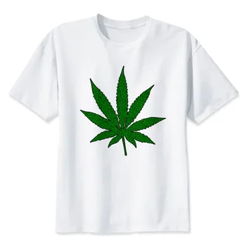 Bong iarba de Vară de Înaltă Calitate Imprimate Tricou Bumbac Maneca Scurta, O-Neck T-shirt pentru Bărbați Y1203