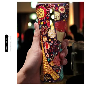 BONVAN 3D Grava Caz Pentru Xiaomi Redmi K30 Pro Zoom K30i Silicon Floral Pictat de Relief Pentru Xiaomi Poco F2 Pro X2 Coupe Capa