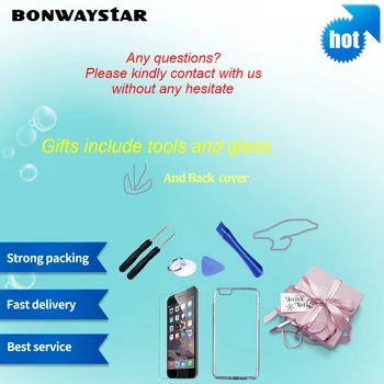 Bonwaystar AAA Înlocuire Ecran Pentru iPhone 6S 7 8 7 Plus Display Ecran LCD Digitizer Asamblare 3D Touch+Sticla+Instrumente
