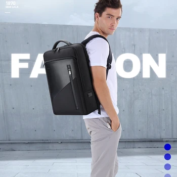 BOPAI Rucsac pentru Laptop Bărbați Anti-Furt Back Pack de Încărcare USB 15.6 Inch, rezistent la apa de Călătorie Sac de Moda pentru Băiat