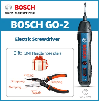 Bosch Go2 Șurubelniță Electrică BoschGo Upgrade Reincarcabile Automate de Șurubelniță, Burghiu de Mână Multi-funcție Electrică Batch Tool