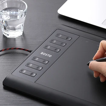 Bosto T8 10x6in Tabletă Grafică pentru a Trage de Artă Tablete pentru Desen cu Desen Mănușă și Pen-Baterie liber Desen pentru Tableta