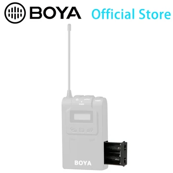 BOYA Solid ABS Baterie Caz Compartimentul de Înlocuire pentru DE-WM6,WM8 Wireless Lavaliera Microfon