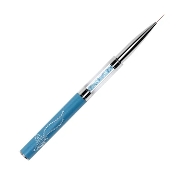 BQAN 1 Pc Dual-a încheiat Unghii Arta Perie de Linie de 9 mm Unghii Pictura Desen Pen Tool UV Gel Perie #4 Arta Manichiura Acril Perii