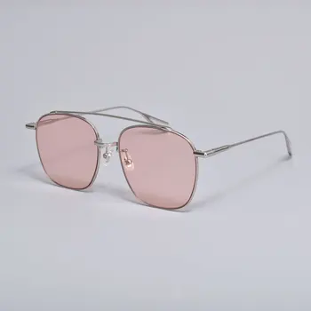 Brand de moda de Design Blând Woogie ochelari de Soare Pilot Aliaj Viziune de Noapte UV400 baza de Prescriptie medicala Ochelari de Soare Barbati femei Cu Caz