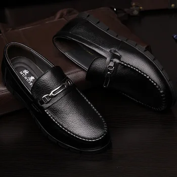 Brand Mens Pantofi Din Piele Mocasini Bărbați De Lux Pantofi De Moda Încălțăminte De Piele De Vacă Pantofi De Afaceri Mens Casual Mocasini A446