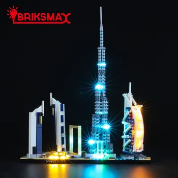 BriksMax Led-Uri Kit De Lumina Pentru 21052 Arhitectura Orașului Dubai Colectie