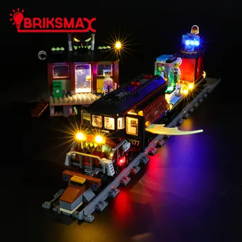 BriksMax Lumină Led-Uri Kit Pentru 70424 Fantomă Train Express