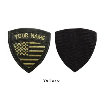 Broderii personalizate-NE Numele Patch-uri, 2 buc Personalizate Militare Numărul de Tag-ul Logo-ul Personalizat ID Pentru mai Multe Haine de Sac