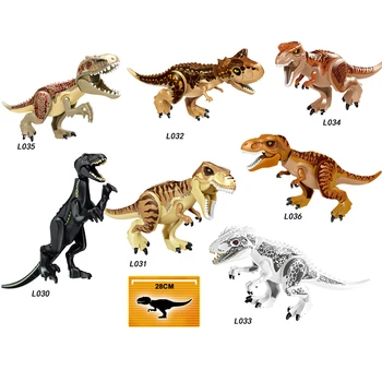 Brutal Raptor Clădire Jurassic Lume Blocuri 2 MINI Dinozaur Cifre Cărămizi Dino Toys Pentru Copii Legoed Dinosaurios Crăciun