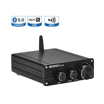 BRZHIFI HIFI TPA3116 Amplificator de 100W*2 CSR8675 Bluetooth 5.0 APTX TPA3116x2 Stereo 2.0/ 2.1 Canal Subwoofer Amplificator Audio