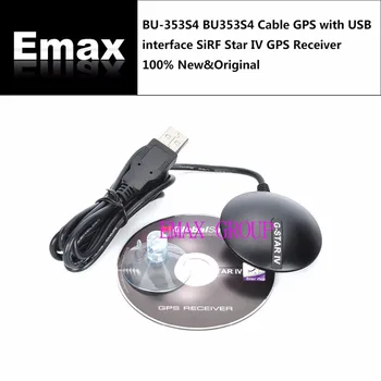 BU-353S4 BU353S4 Cablu GPS cu interfata USB SiRF Star IV Receptor GPS Original Nou Guniune Gratuit Nava JINYUSHI STOC