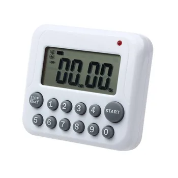 Bucătărie Timer Digital de Gătit Cronometru LCD Conta Ceas 99 Minute de Alarmă cu ridicata transport gratuit temporizador cocina cronometro 2
