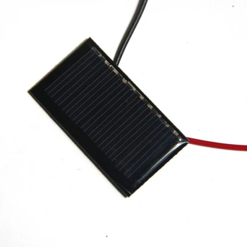 BUHESHUI Mini Panou Solar 5V 25MA Celule Solare Fotovoltaice Panouri Modulul de Soare de Putere Încărcător de Baterie Pentru DIY Studiu 45*25 MM 10buc