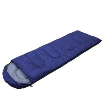 Bumbac Camping dormit bag15~5degree plic stil Camuflaj vara adult sac de dormit(180+30) *75cm 0.7 kg