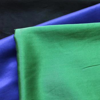 Bumbac moale de Matase Charmeuse Tesatura Satin Pijama, Cămașă de Material Verde Albastru Regal Negru 100cm*140cm