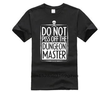 Bumbac Top Barbati tricou Nu Enervezi Dungeon Master D D Vara Mens T Shirt
