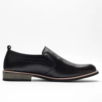 BUVAZIK Brand din Piele Concis Oameni de Afaceri Rochie Ascuțite Negru Pantofi Respirabil Nunta Formala de Bază Pantofi pentru Bărbați