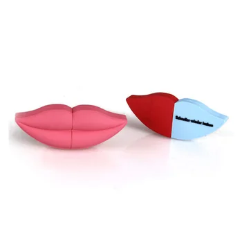Buzele rosii drăguț usb flash drive fată cadou 32g iubitorii de joc destul de gadget personalizat de desene animate amuzant pen creative usb3.0 unitate flash stick