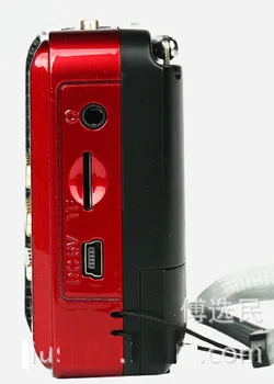 Buzunar Radio Receptor Radio FM Portabil Mini Reîncărcabilă Receptor Radio Difuzor Suport USB, Card TF Muzica de pe MP3 Player