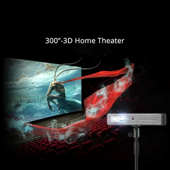 BYINTEK R15 Full HD 1080P Home Theater 3D 4K Smart Android Joc DLP WIFI Video LED Portabil Mini Proiector pentru 300inch Cinema