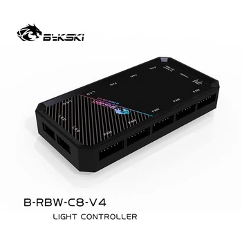 Bykski B-RBW-C8-V4 RBW(5v 3pin) Iluminat de Sincronizare Controler Pentru Bykski e RBW Corpuri de iluminat de Sincronizare La Placa de baza