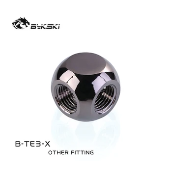 Bykski B-TE3-X, 3-Way Cubi Spilter Accesorii , Multi-colorate , G1/4 3 Canale Accesorii