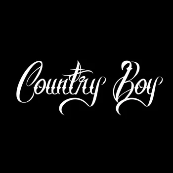 Băiat De La Țară Vinil Autocolant Om De Muzică Cowboy Parbriz Bara Rebel Ambalaj Interesant