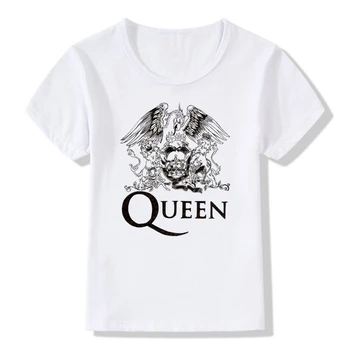 Băiat și Fete de Imprimare FREDDIE MERCURY tricou Copii Heavy Rock Top 100 Trupa Queen tricou Copii Bluze Copii Haine Casual