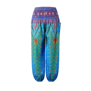 Băieți Fete Pantaloni de Vara 2019 Hippy Yoga Pantaloni Imprimate Bohemia Multicolor Pantaloni Harem Copii Jambiere Yoga Pantalon Fille 3-10Y