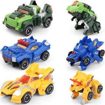 Băieții Inerție-Jucărie Deformare Dinozaur Masina Jucarii Model de Vehicul Puzzle Jucarii de Transformare Robot Vehicul Jucarii pentru Copii Cadouri