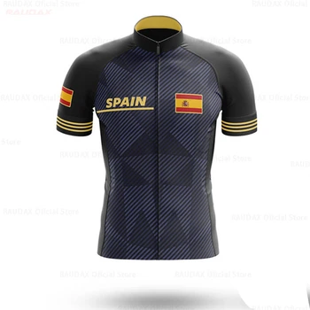 Bărbați Ciclism Jersey Ropa De Mujer 2021 Nou Spania MTB Biciclete Îmbrăcăminte de Biciclete Purta Haine Maillot Ropa Ciclismo Triatlon Scotte
