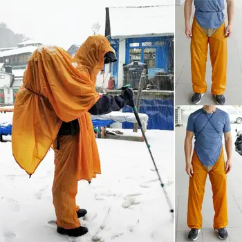 Bărbați Femei Echitatie Pescuit Portabil Impermeabil Jambiere Pantaloni Ploaie În Aer Liber, Camping, Ciclism, Alpinism, Drumeții Ultralight Pantaloni