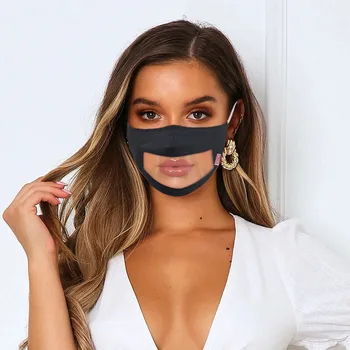 Bărbați Femei Mască De Protecție Împotriva Vântului, Cu Geam Clar Expresie Vizibilă Pentru Surzi Și De Auz Fata Maskes Mascarillas Mascarar