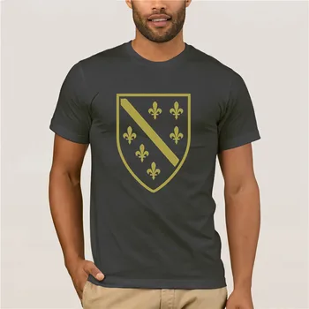 Bărbați Print Casual Bumbac T-Shirt de Imprimare Populare de Moda de Înaltă Calitate pentru Bărbați Bosna I Hercegovina Sarajevo, Bosnia Tricou
