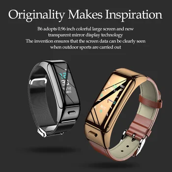 Bărbați și femei cu cască Bluetooth ecran color brățară inteligent de sport multi-funcția de apel de două-in-one separate ceas inteligent