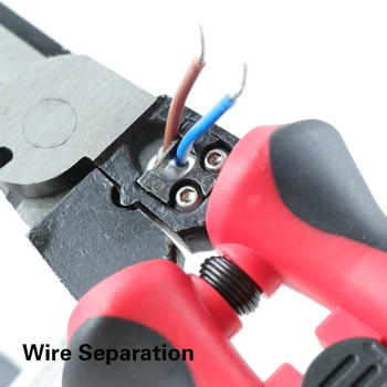 Cablu de Sârmă Stripteuză Instrumente Noi multifuncționale Mână pentru Dezizolat Sârmă/Tăiere/Distribuirea/Prindere clește 1.0-4.0mm2