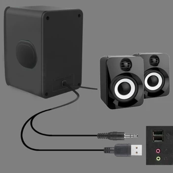 Cablu Difuzor Stereo 3D USB Mini Combinație Multimedia Subwoofer Difuzor pentru PC/Laptop/Telefon Inteligent