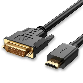 Cablu HDMI la DVI laptop monitor Extern TELEVIZOR cu ecran 4K de Rețea HD set-top box Conecta proiectorul Converti dvi-d cablu video