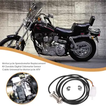 Cablu senzor cu 2X Magnet pentru Motociclete, ATV-uri Kilometraj Digital Motocicleta Vitezometru, tahometru Motocicleta kit de înlocuire