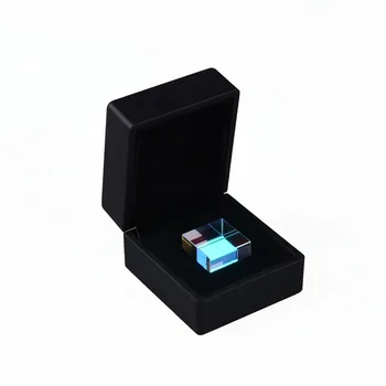 Cadou 25*25*25mmColor prisma cub de lumină un cadou de la optic experiment de puzzle Cub de Sticlă Optică