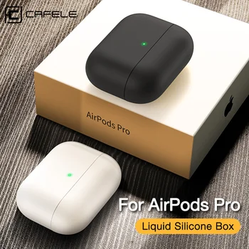 Cafele Cască Caz Pentru AirPods Pro Silicon Colorat de Încărcare Wireless Caz Pentru Apple Airpods Generația a 3-Aer păstăi Anti-toamna