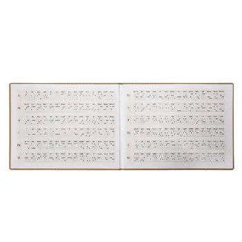 Cald Portabil Ukulele Diagramă Coardă Ukulele Carte - Peste 180 de Acorduri Paperback Notebook Lecții de Muzică Ajutor de Învățare File pentru Incepatori