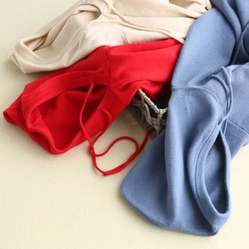 Cald Tricotate Casual Femei Hoodies Simplu Maneca Lunga Pulover cu Glugă Topuri de Culoare Solidă Jachete Pentru Femei Trage Femme YT80216