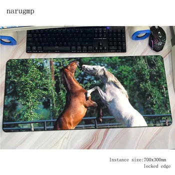 Calul Animal padmouse mari de gaming mousepad joc 700x300mm mari mouse pad gamer calculator de birou HD imprimare mat notbook mousemat pc