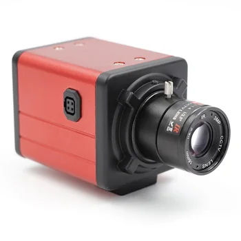Camera Bullet caz,Caseta Camera de caz,12V DC port + port RJ45,CS Montare obiectiv(Singurul caz,Nu obiectiv)Pentru camera ip