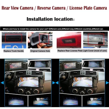Camera cu Vedere în spate Pentru Nissan X-Trail XTrail 2007~2012 T30 Camera de backup/CCD Viziune de Noapte/Reverse Înmatriculare camera